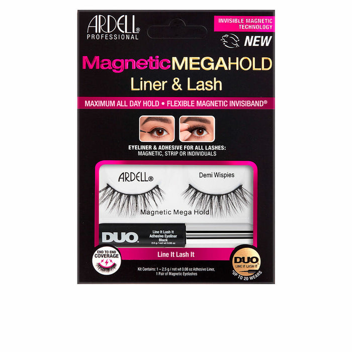 Lot de faux cils Ardell Magnetic Megahold Liner Lash 2 Pièces (2 Unités)