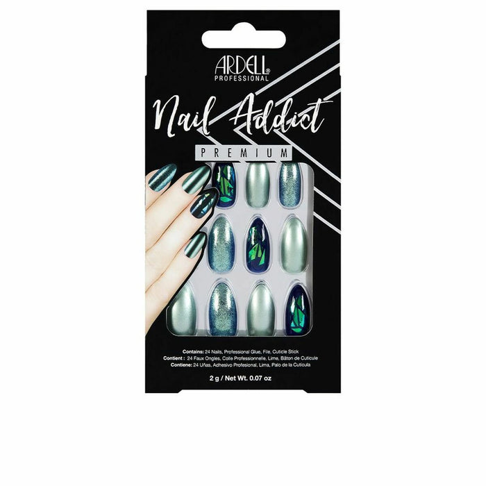 Faux ongles Ardell 75887 Green Glitter Chrome (1 Unité)