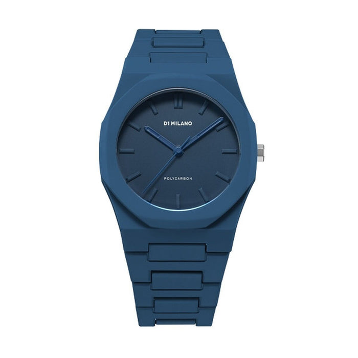 Men's Watch D1 Milano POLYCARBON NAVY BLUE - COLOR BLOCK EDITION (Ø 40,5 mm)