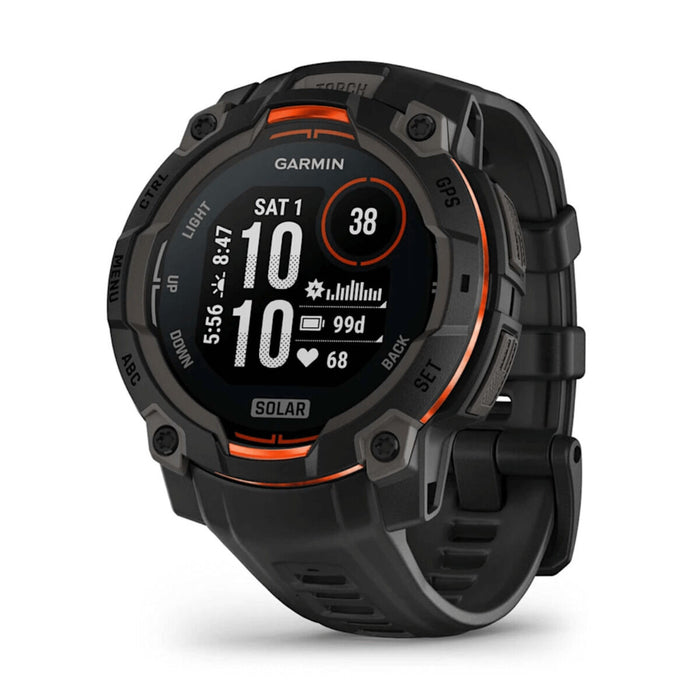 Montre intelligente GARMIN Instinct 3 Solar GPS 45mm Noir 0,9" 45 mm