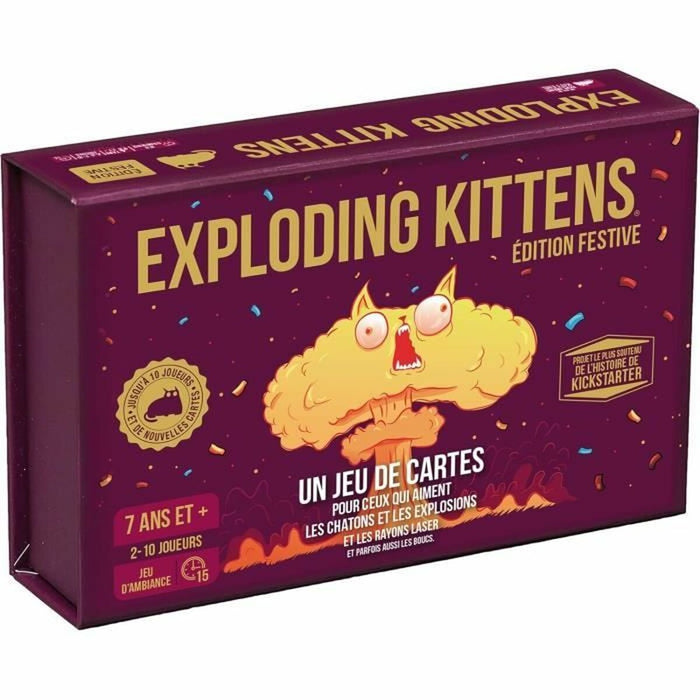 Gra Planszowa Asmodee Exploding Kittens: Festive Edition