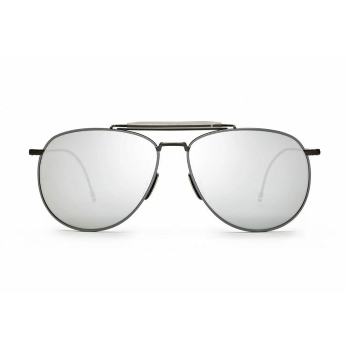 Lunettes de soleil Unisexe Thom Browne TB015LTDBLKGR Ø 62 mm