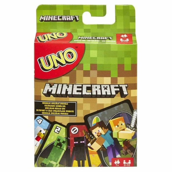 Jeu de société Mattel Uno Minecraft