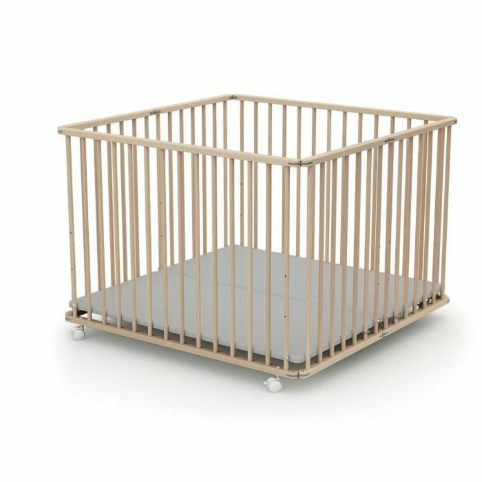 Parc de jeux WEBABY 100 x 100 cm Beige