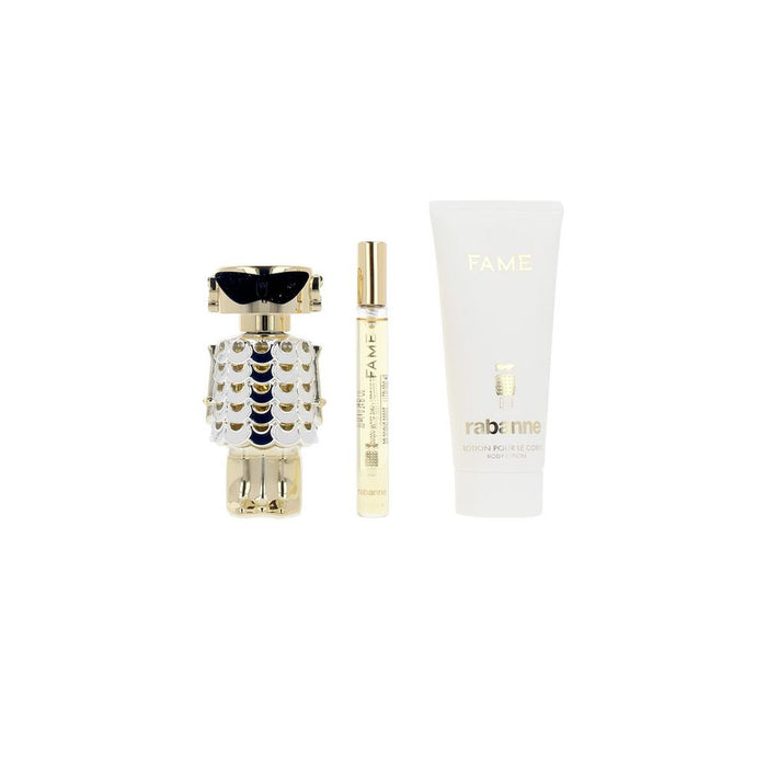 Women's Perfume Set Paco Rabanne FAME 3 Pieces