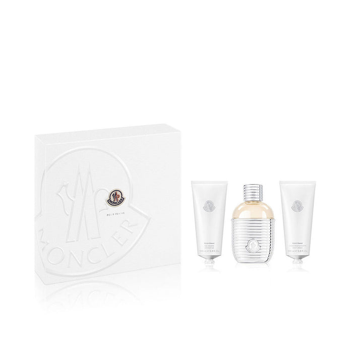 Women's Perfume Set Moncler MONCLER POUR FEMME 3 Pieces