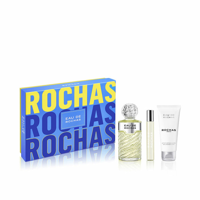 Zestaw Perfum dla Kobiet Rochas EAU DE ROCHAS 3 Części