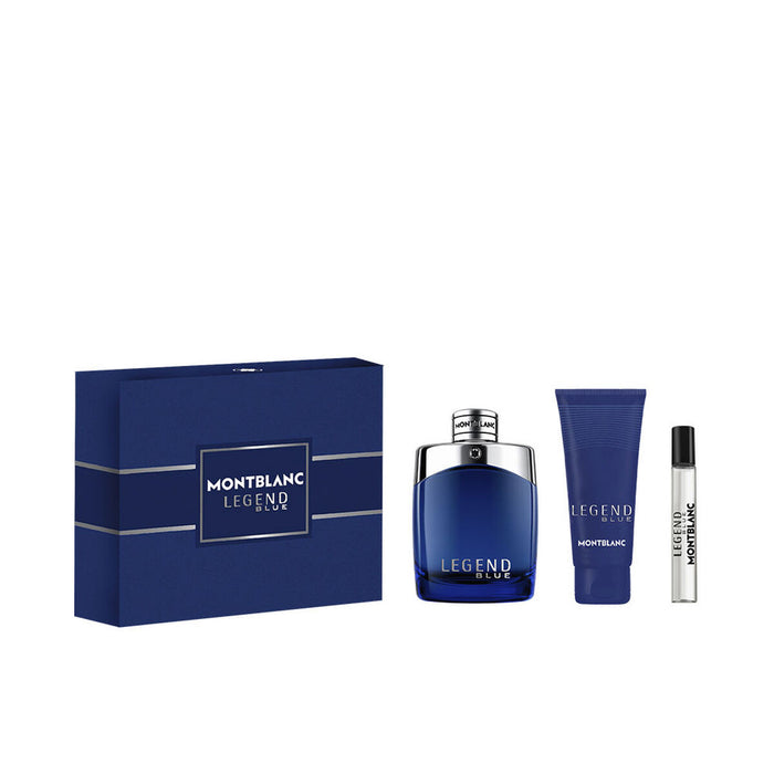 Zestaw Perfum dla Mężczyzn Montblanc LEGEND BLUE 3 Części