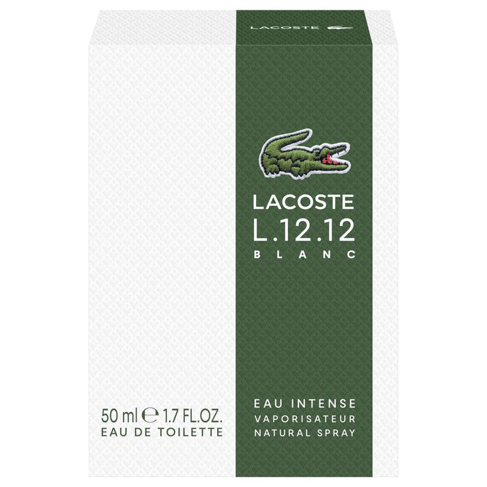 Perfumy Męskie Lacoste L.12.12 Blanc Eau Intense EDT 50 ml