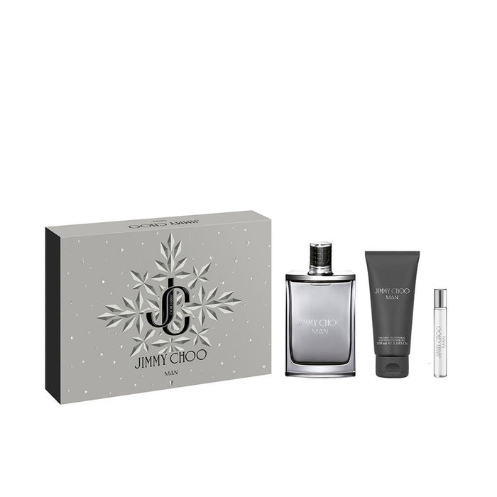 Zestaw Perfum dla Mężczyzn Jimmy Choo JIMMY CHOO MAN EDT 3 Części