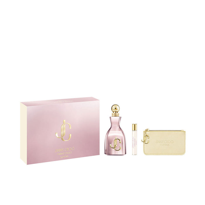 Women's Perfume Set Jimmy Choo I WANT CHOO EDP 3 Pieces
