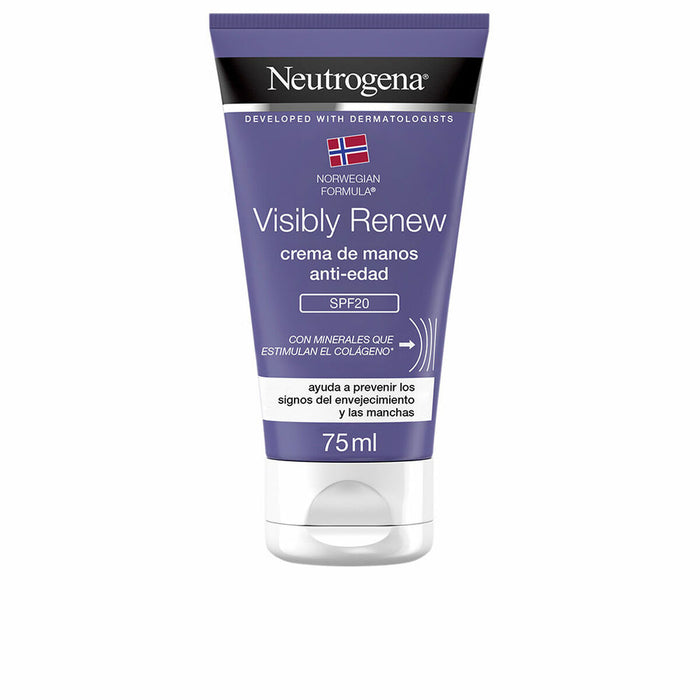 Hand Cream Neutrogena Crema De Manos Visibly Renew 75 ml