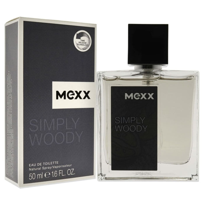 Perfumy Męskie Mexx EDT Simply Woody 50 ml