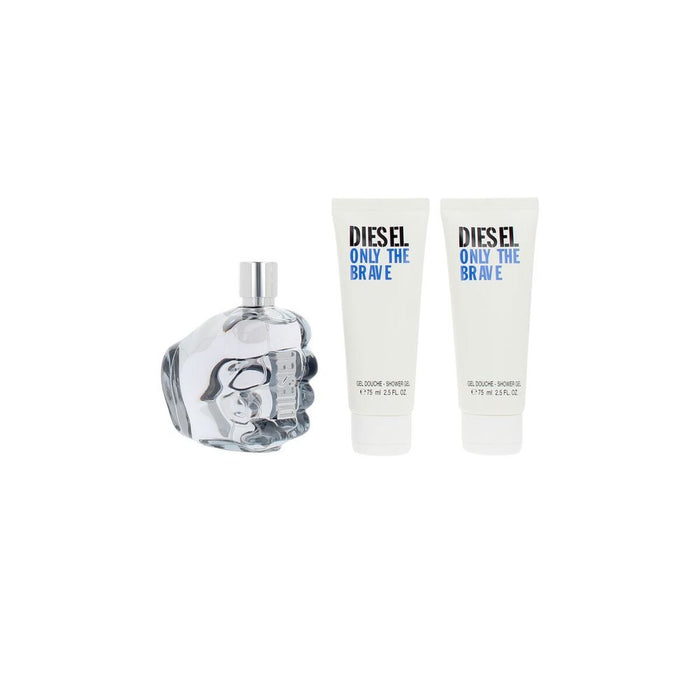 Men's Perfume Set Diesel ONLY THE BRAVE 3 Pieces
