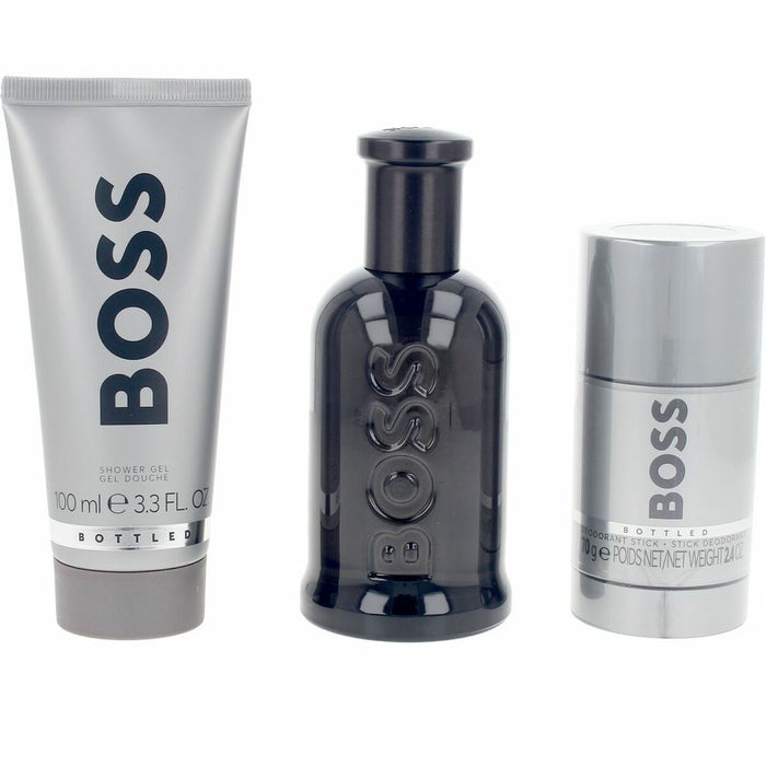 Zestaw Perfum dla Mężczyzn BOSS BOTTLED 3 Części