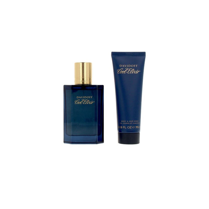 Set de Parfum Homme Davidoff COOL ELIXIR PARFUM INTENSE 2 Pièces