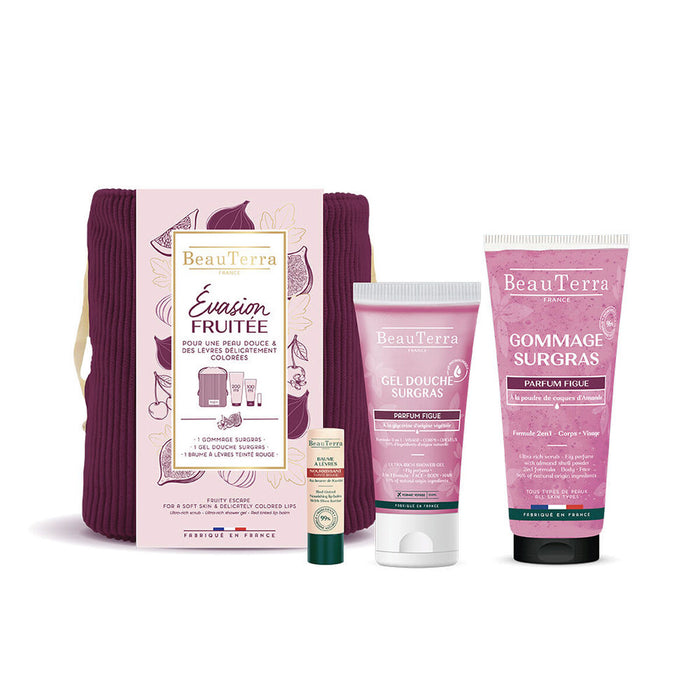 Women's Cosmetics Set Beauterra FRUITY RITUAL FIG 4 Pieces
