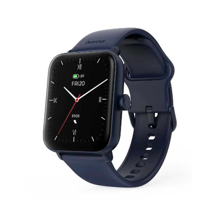 Montre intelligente Hama 00178621 6010 Bleu Ø 44 mm