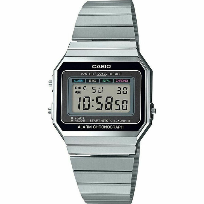 Montre Homme Casio A700WE-1AEF Noir Argenté (Ø 35 mm)