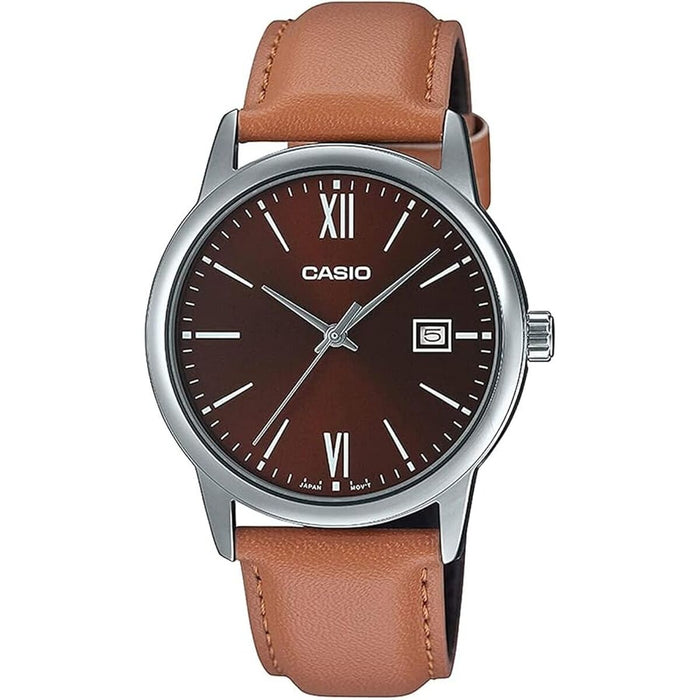 Montre Homme Casio DATE, LEATHER - BRONZE (Ø 37 mm)