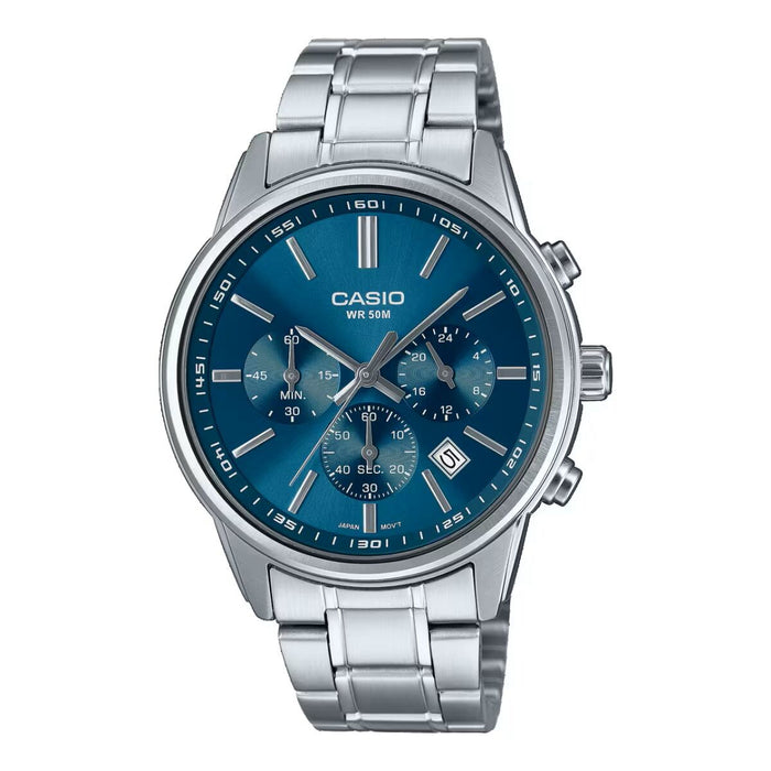 Montre Homme Casio CHRONO DATE - BLUE (Ø 41 mm)