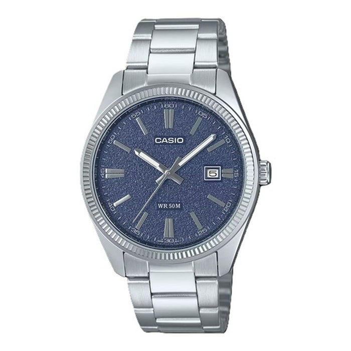 Montre Homme Casio DATE - BLUE, MATTE DIAL (Ø 38,5 mm)