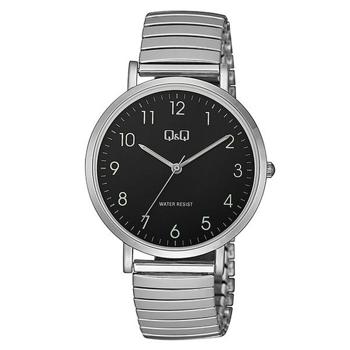 Zegarek Męski Q&Q QA20J205Y Czarny (Ø 39 mm) (Ø 40 mm)