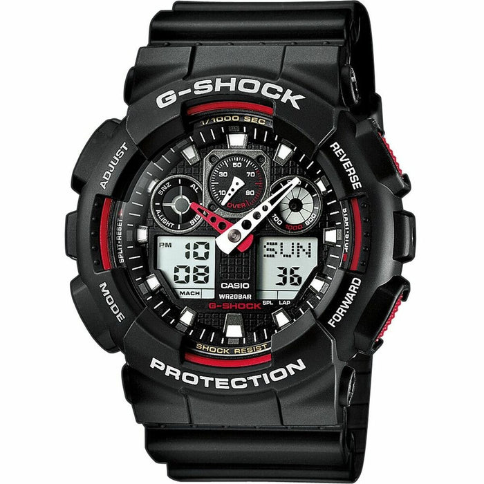 Zegarek Męski Casio G-Shock GA-100-1A4ER Czarny (Ø 51 mm)