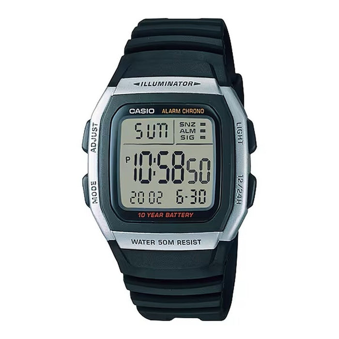 Zegarek Męski Casio SPORT Czarny Szary