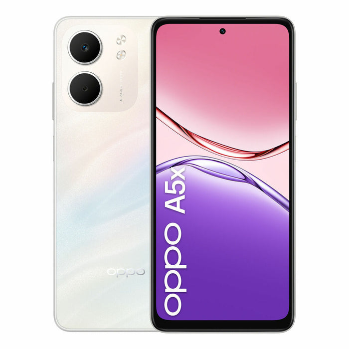 Smartphone Oppo A5X WHITE Octa Core 4 GB RAM 128 GB Blanc 6,67"