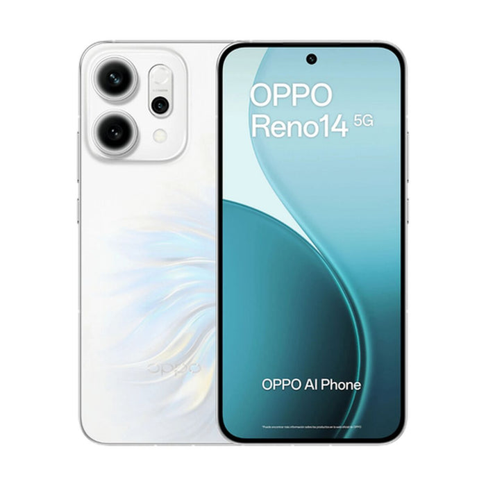 Smartfony Oppo RENO 14 6,59" 8 GB RAM 12 GB RAM 512 GB 256 GB Biały Kolor Zielony
