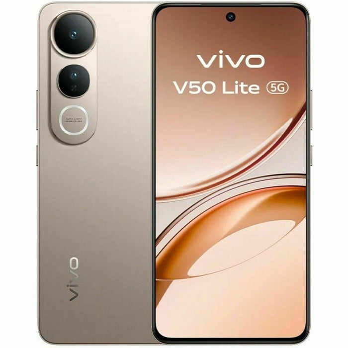 Smartfony Vivo V50 Lite 6,7" mediatek dimensity 6300 8 GB RAM 256 GB Brązowy Złoty
