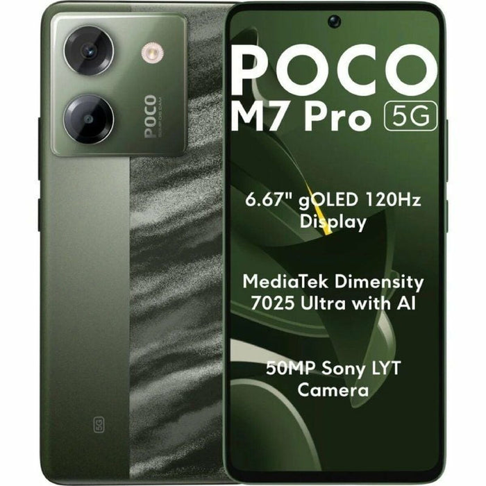 Smartphone Xiaomi POCO M7 Pro Octa Core 8 GB RAM 256 GB Vert 6,67"