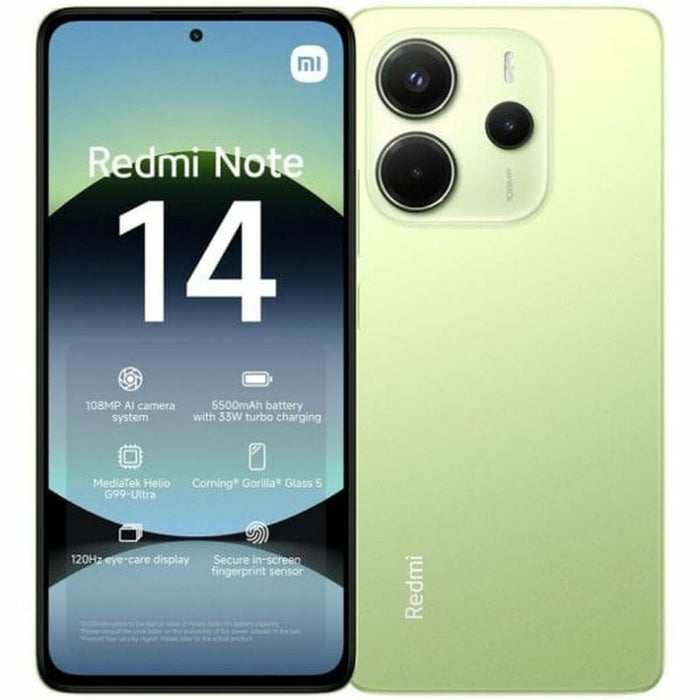 Smartphone Xiaomi Redmi Note 14 6,67" 6 GB RAM 128 GB Green