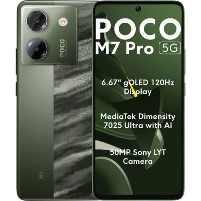 Smartphone Xiaomi POCO M7P 5G 12-512 GR Octa Core 12 GB RAM 512 GB Green 6,67"