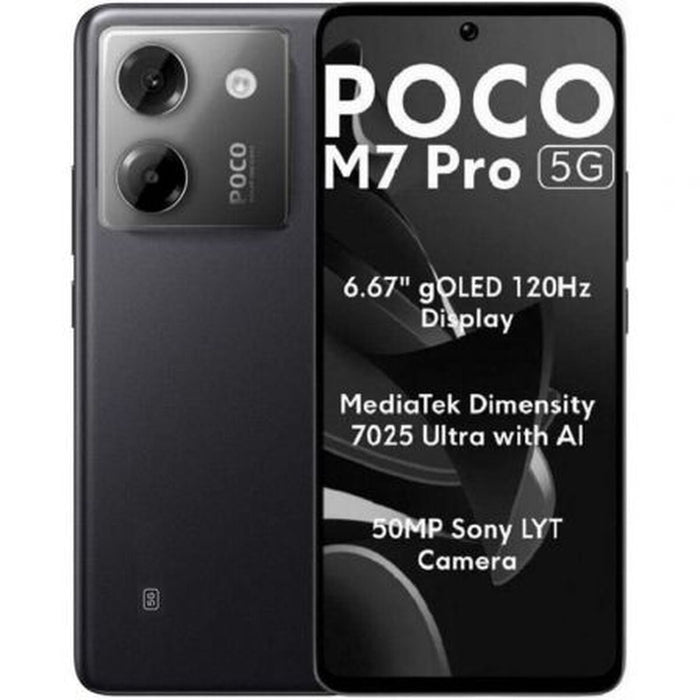 Smartphone Xiaomi POCO M7P 5G 8-256 BK 6,67" Octa Core 8 GB RAM 256 GB Noir