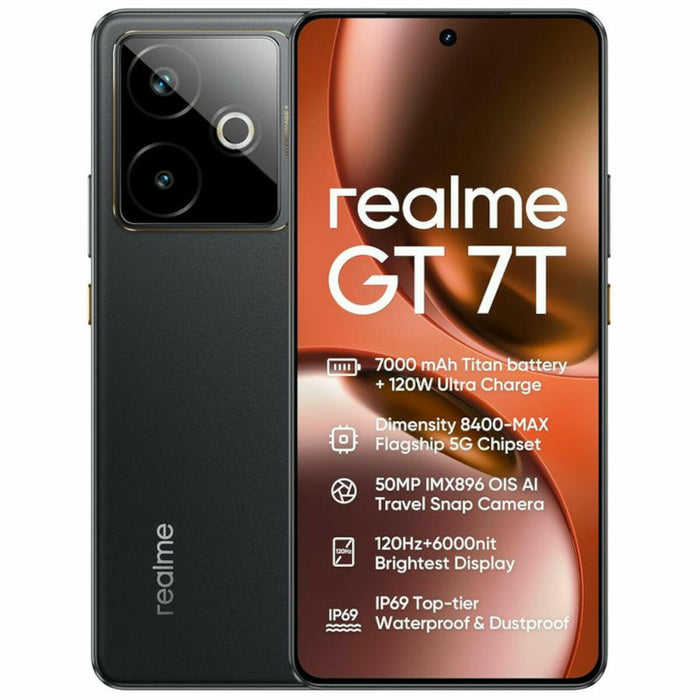 Smartfony Realme 631002003276 6,8" Octa Core 12 GB RAM 512 GB Czarny