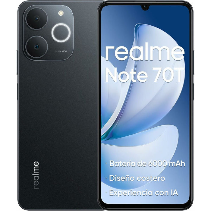 Smartfony Realme NOTE 70T 6,74" Unisoc 4 GB RAM 256 GB Czarny