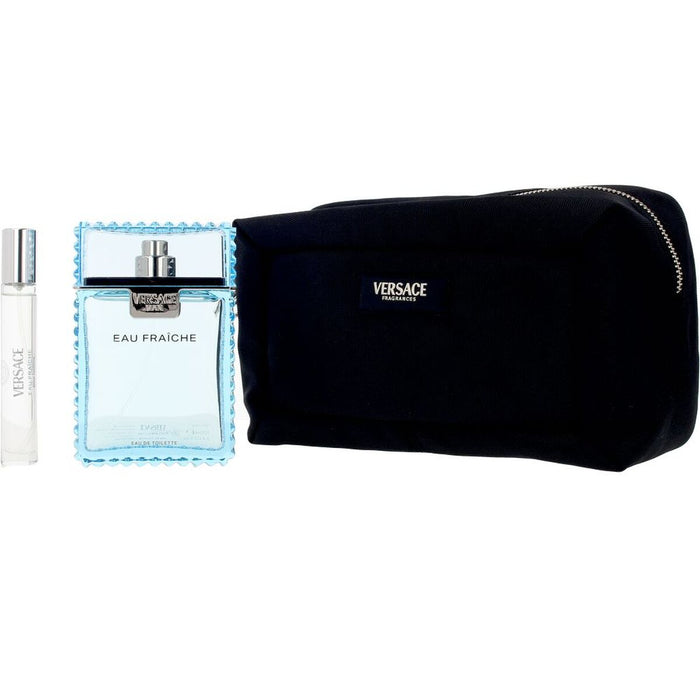 Set de Parfum Homme Versace EAU FRAICHE MAN 3 Pièces