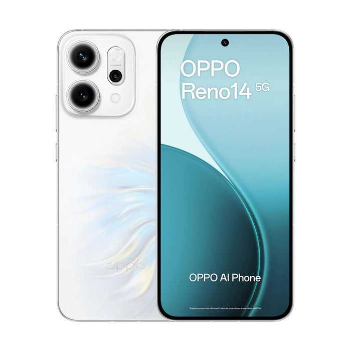 Smartfony Oppo Reno14 5G 6,59" Octa Core 12 GB RAM 512 GB Biały