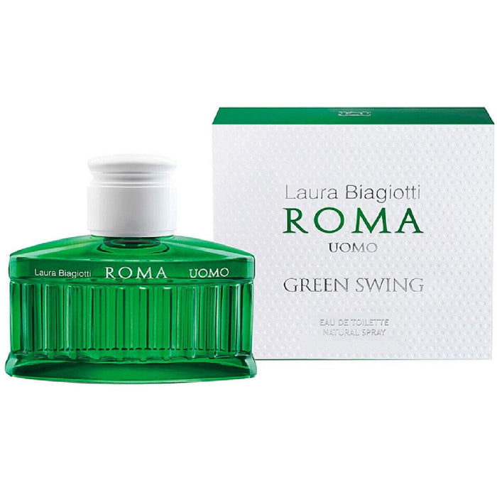 Men's Perfume Laura Biagiotti Roma Uomo Green Swing EDT 200 ml