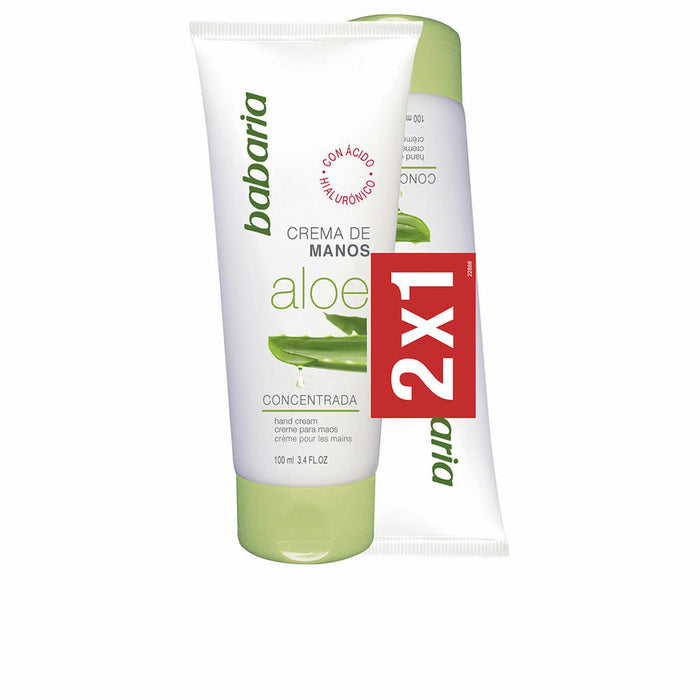 Zestaw Kosmetyków Unisex Babaria Aloe Vera Crema Manos Lote 100 ml