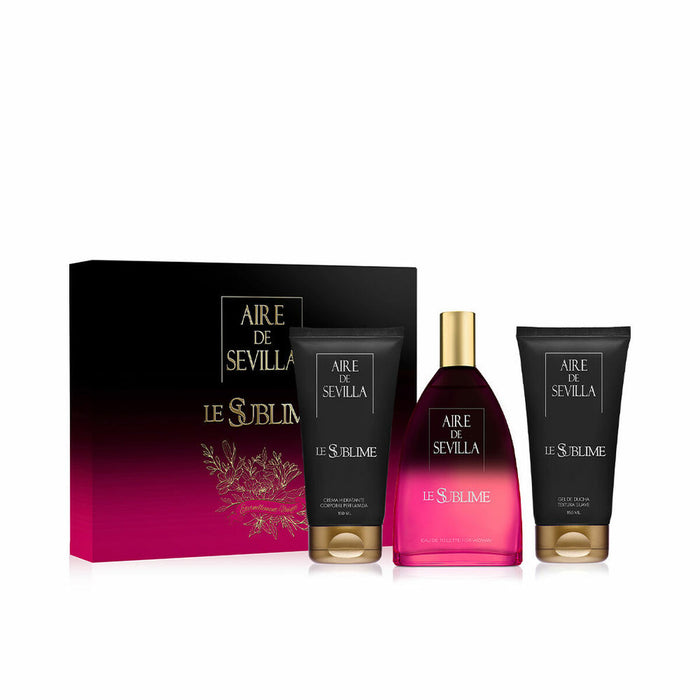 Zestaw Perfum dla Kobiet Aire de Sevilla Le Sublime EDT 3 Części