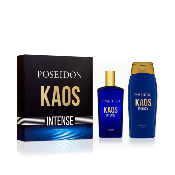 Set de Parfum Homme Poseidon KAOS INTENSE 2 Pièces