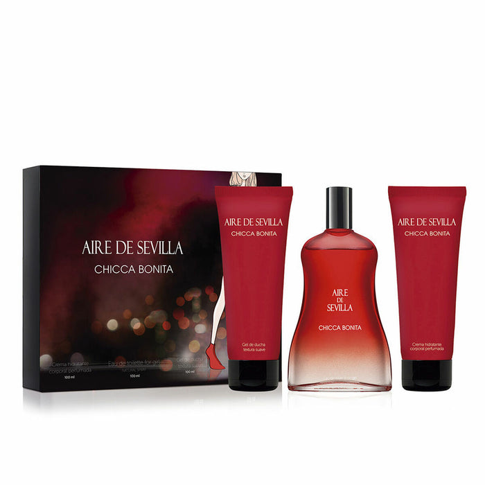 Set de Parfum Femme Aire de Sevilla Chicca Bonita 3 Pièces