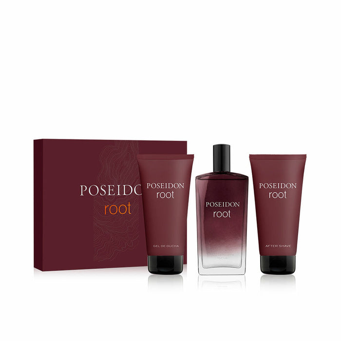 Set de Parfum Homme Poseidon POSEIDON ROOT EDT 3 Pièces