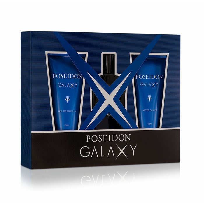 Set de Parfum Homme Poseidon POSEIDON GALAXY EDT 3 Pièces
