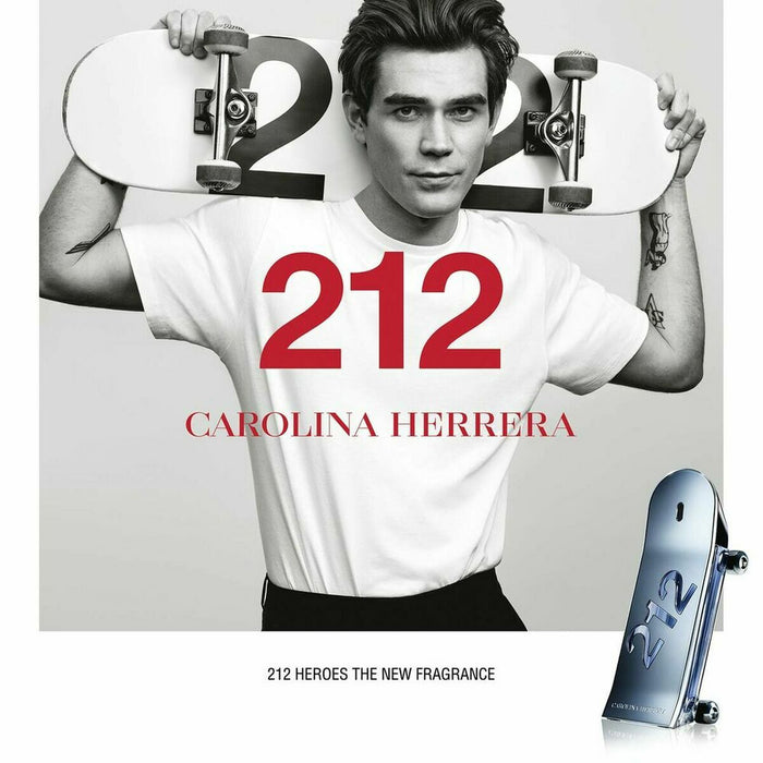 Perfumy Męskie Carolina Herrera 212 Men Heroes Forever Young 90 ml