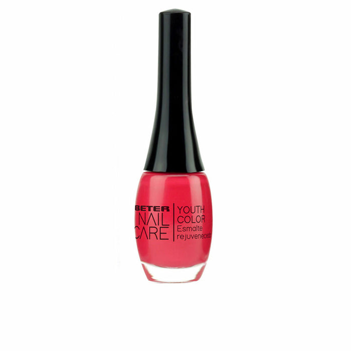 Vernis à ongles Beter Nail Care Youth Color Nº 034 Rouge Fraise Nº 034-Rouge Fraise 11 ml