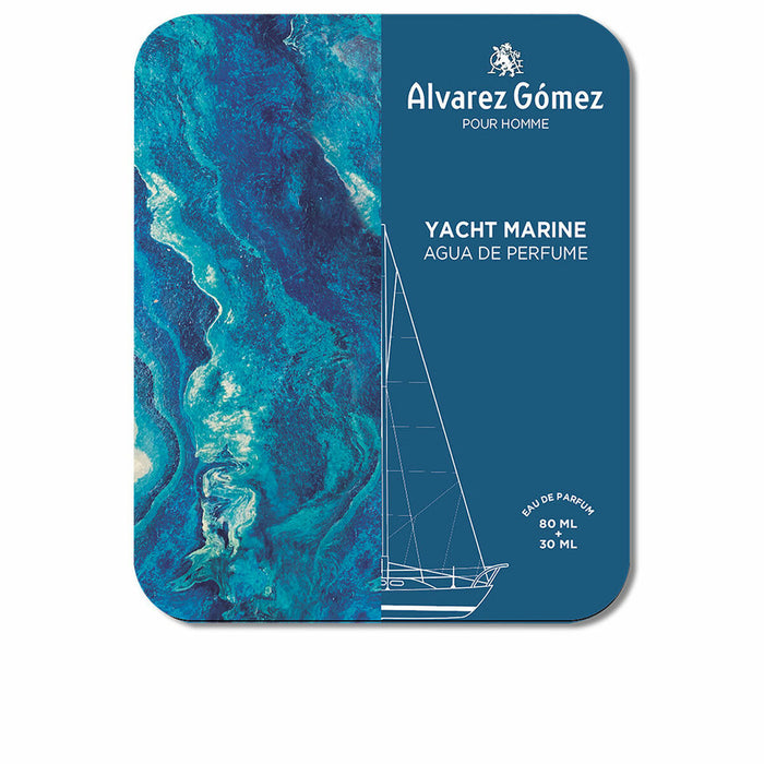 Set de Parfum Homme Alvarez Gomez YACHT MARINE EDP 2 Pièces